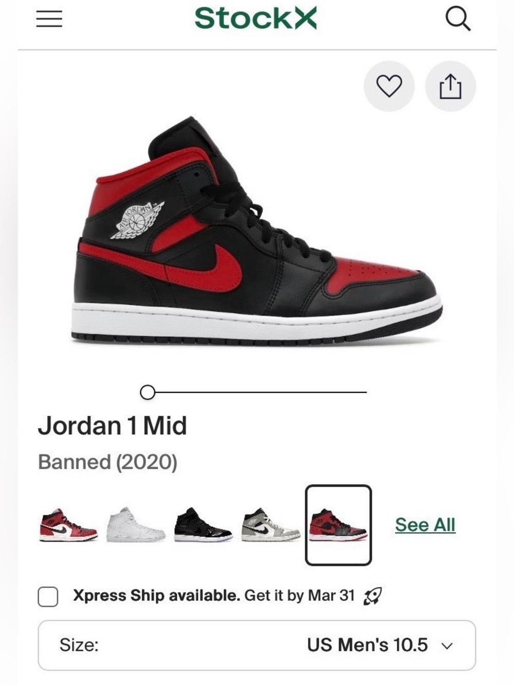 New Men’s Air Jordan 1 Mid